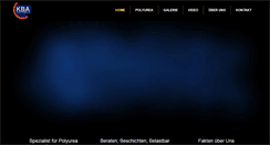 Desktop Screenshot of kba-beschichtungstechnik.de